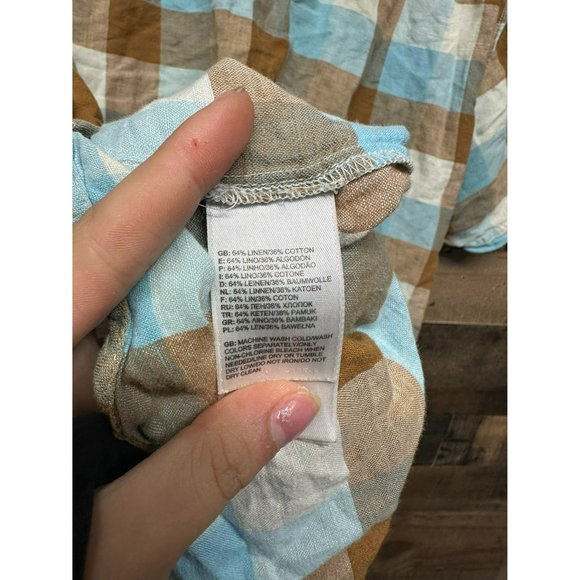 The North Face Men's Short Sleeve Button Up Size Large - Picture 4 of 4